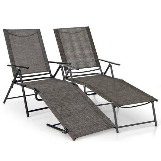 Lift the armrests to adjust the backrest easily for reading, sunbathing, resting, or napping