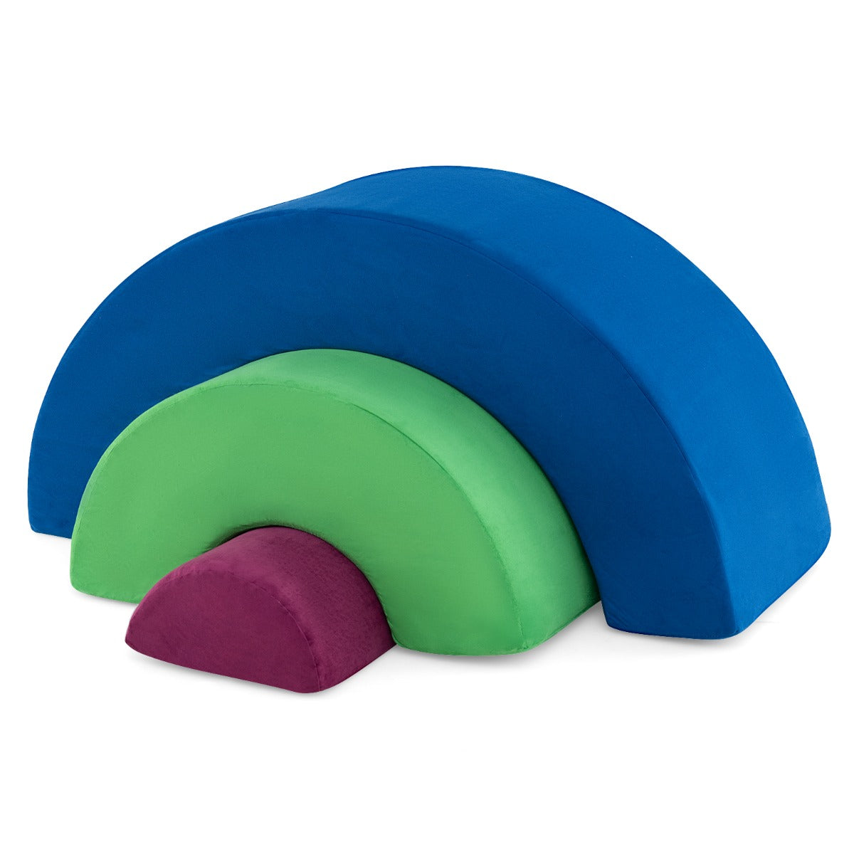 3 Piece Toddlers Climbing Toys with Elastic Filling-Multicolour