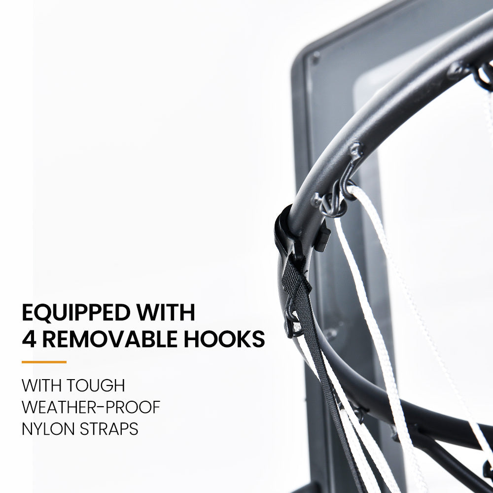 360° Basketball Return System with Universal Attachment for All Skill Levels