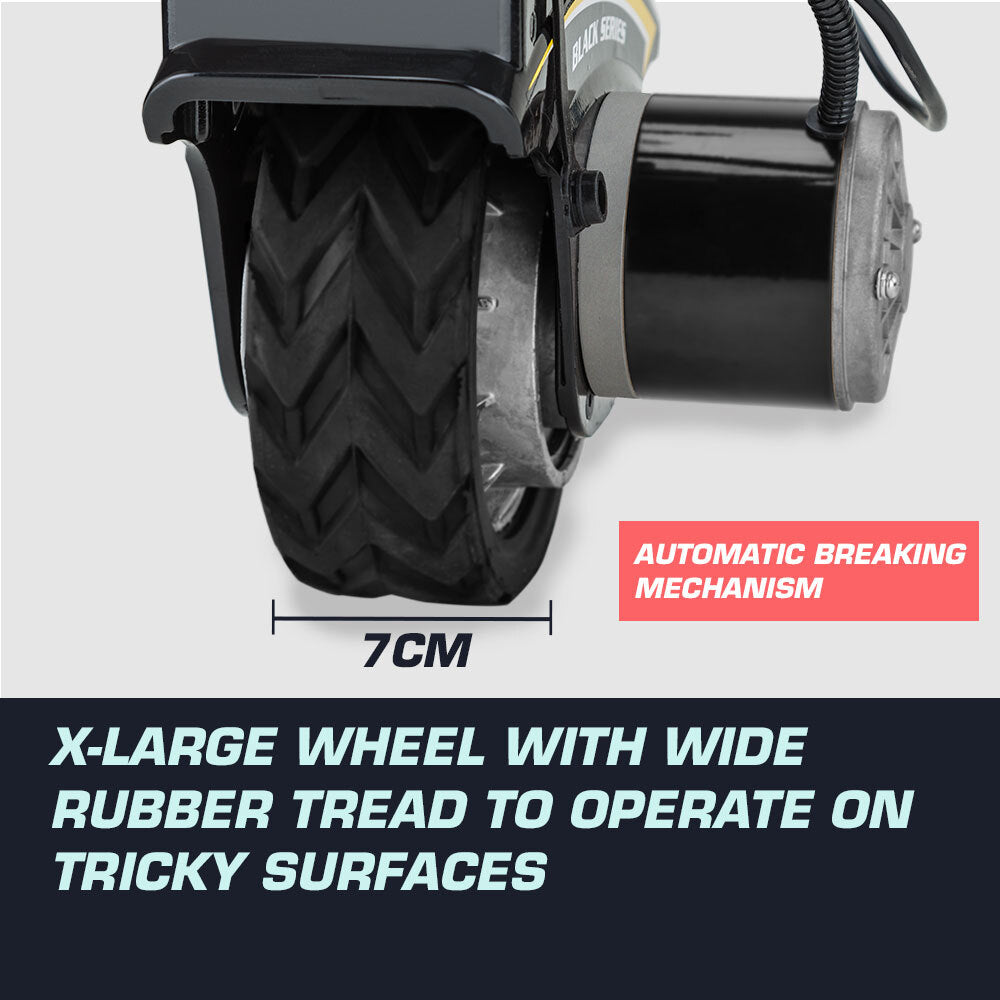 Motorised Jockey Wheel 12V 350W with Brake, 2.27T Load for Caravan/Trailer