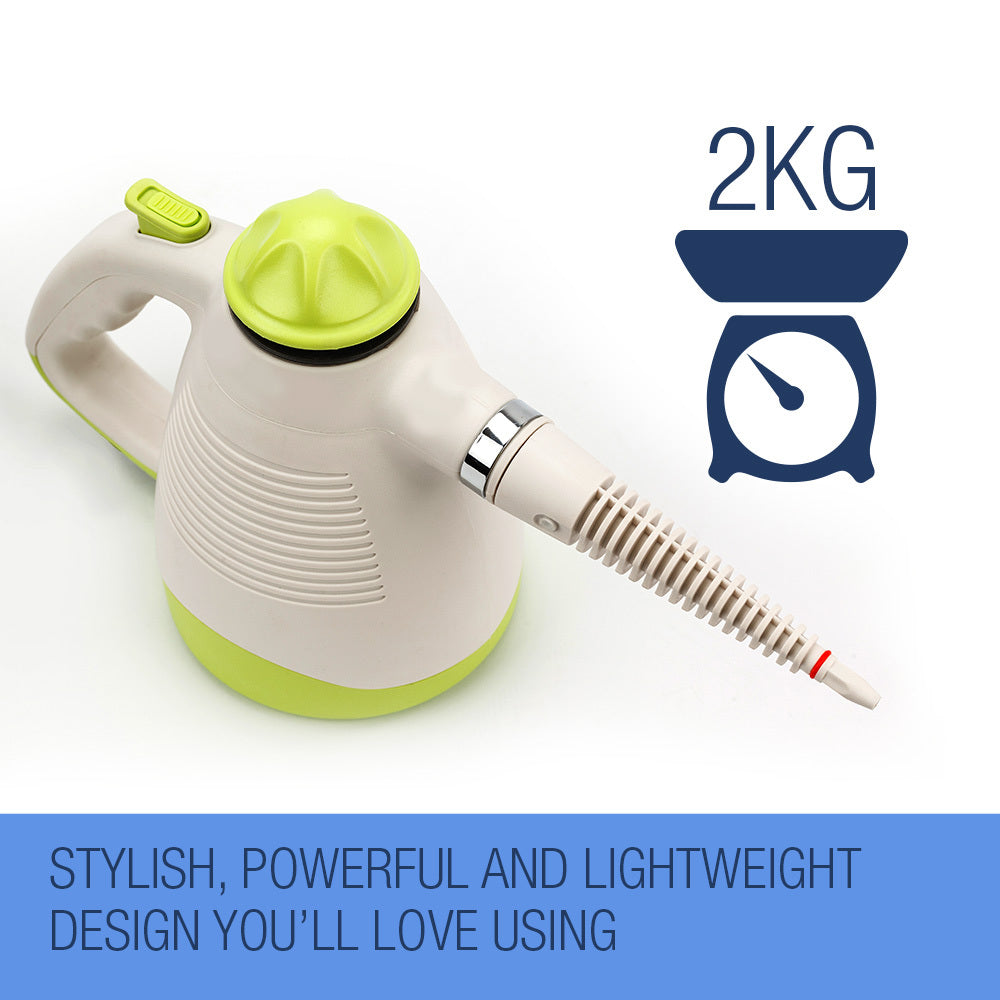 Portable Multi-Purpose Handheld Steam Cleaner with 100% Chemical-Free Cleaning