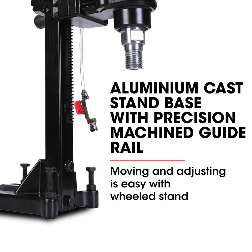 3200W 0.28m Diamond Core Drill Rig with 0.2m Bit for Concrete & Granite