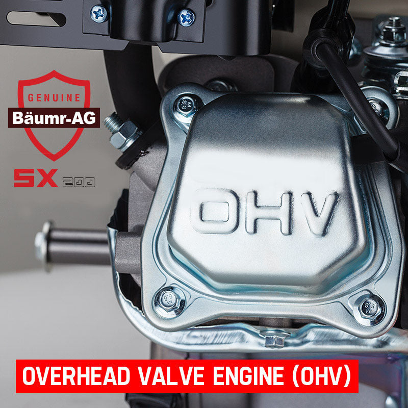 6.5HP Petrol Stationary Engine, 4-Stroke OHV, 0.1m Shaft, Recoil Start
