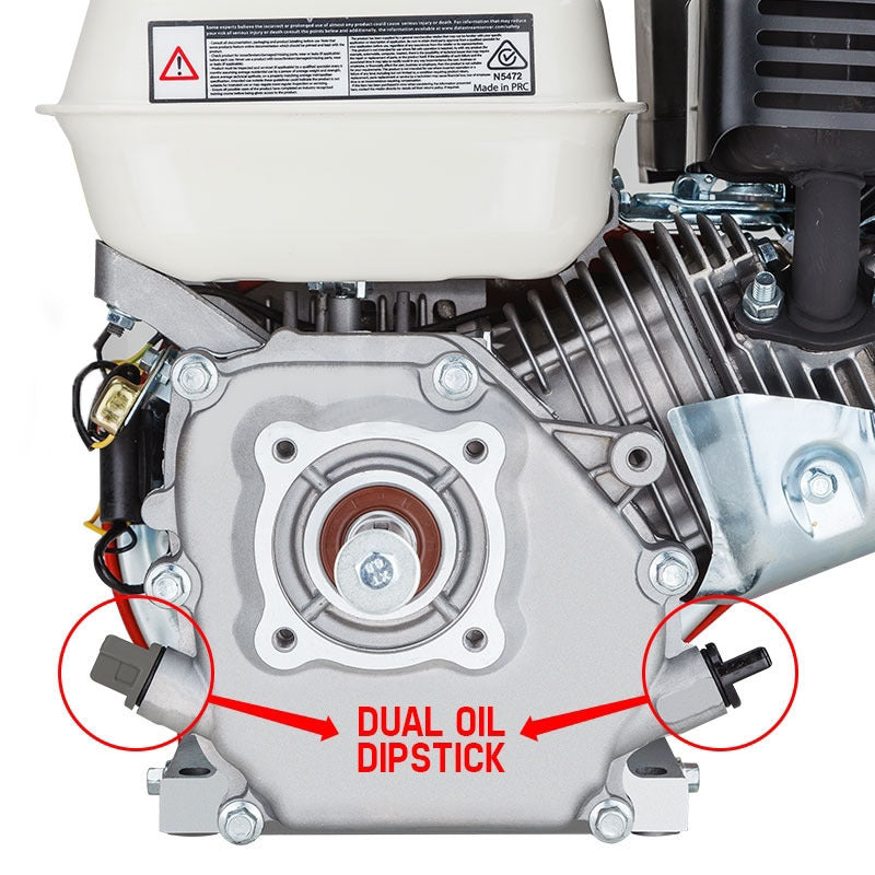 7HP Petrol Stationary Engine - 4-Stroke, OHV, Horizontal Shaft Replacement
