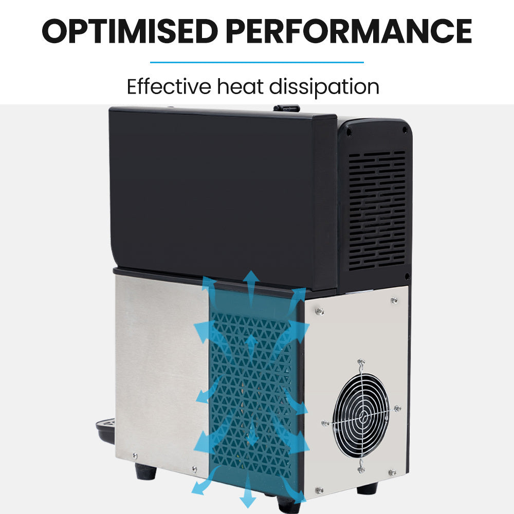 3L Digital Slushie Maker with Rapid Cooling & Self-Cleaning, Stainless Steel