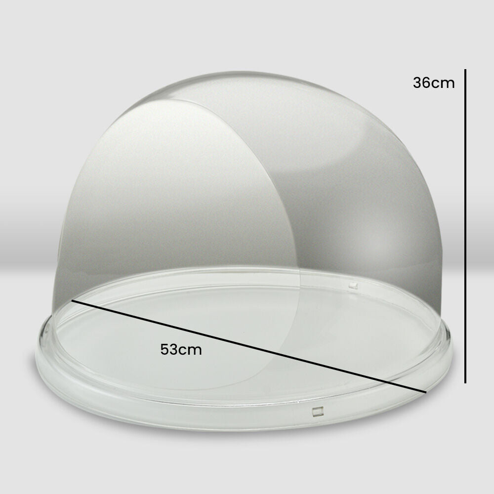 Commercial Cotton Candy Machine Bubble Cover, 0.52m Diameter, Easy Clean