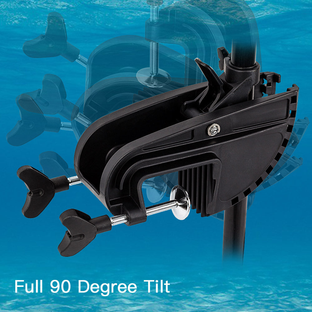 60 kg Thrust Electric Trolling Motor with 0.58m Shaft for Fishing Boats