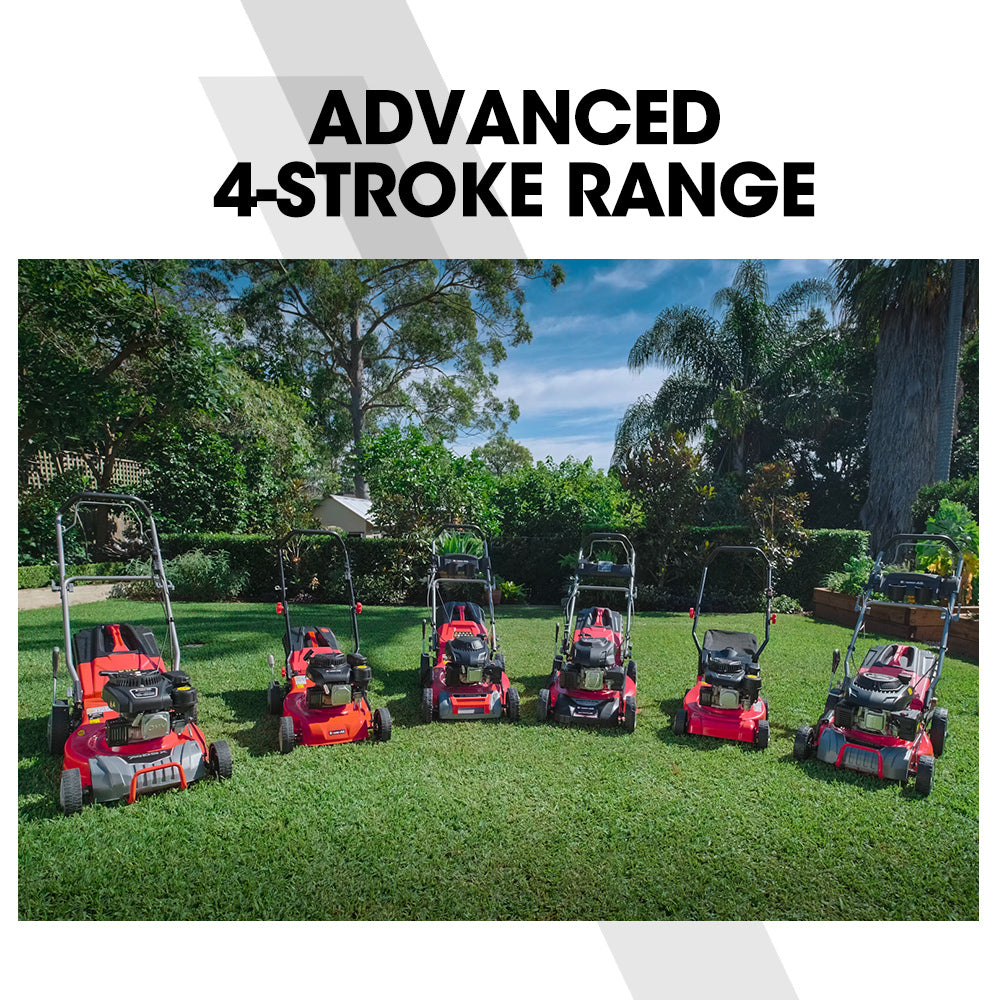 Petrol Lawn Mower 139cc 0.4m Deck with 35L Catcher, 4-Stroke Engine
