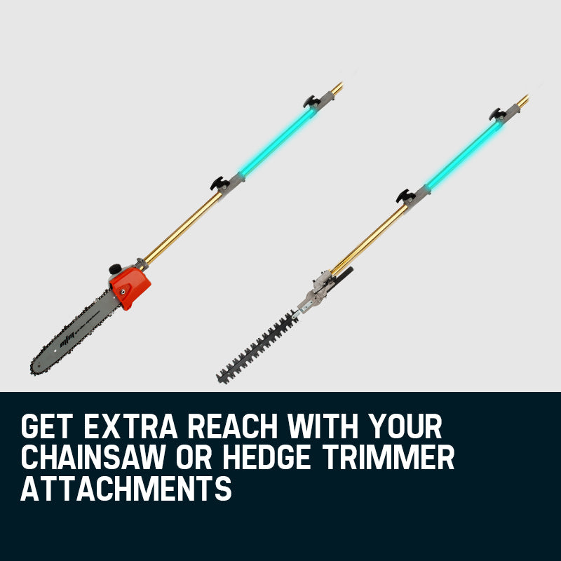 Brush Cutter & Pole Tool Extension, 1.2m with Quick Clip Secure Connection