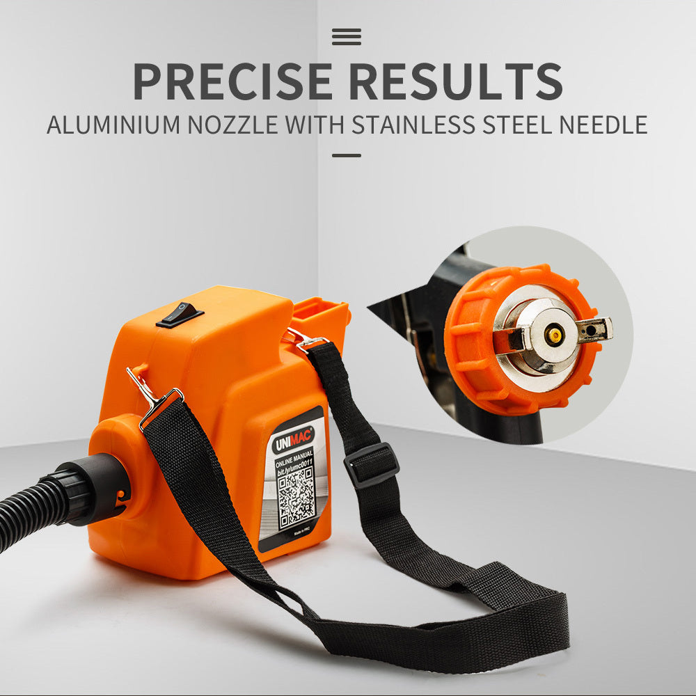 3-Way Nozzle Electric Paint Sprayer Gun HVLP Station with 1.6m Hose, 450W