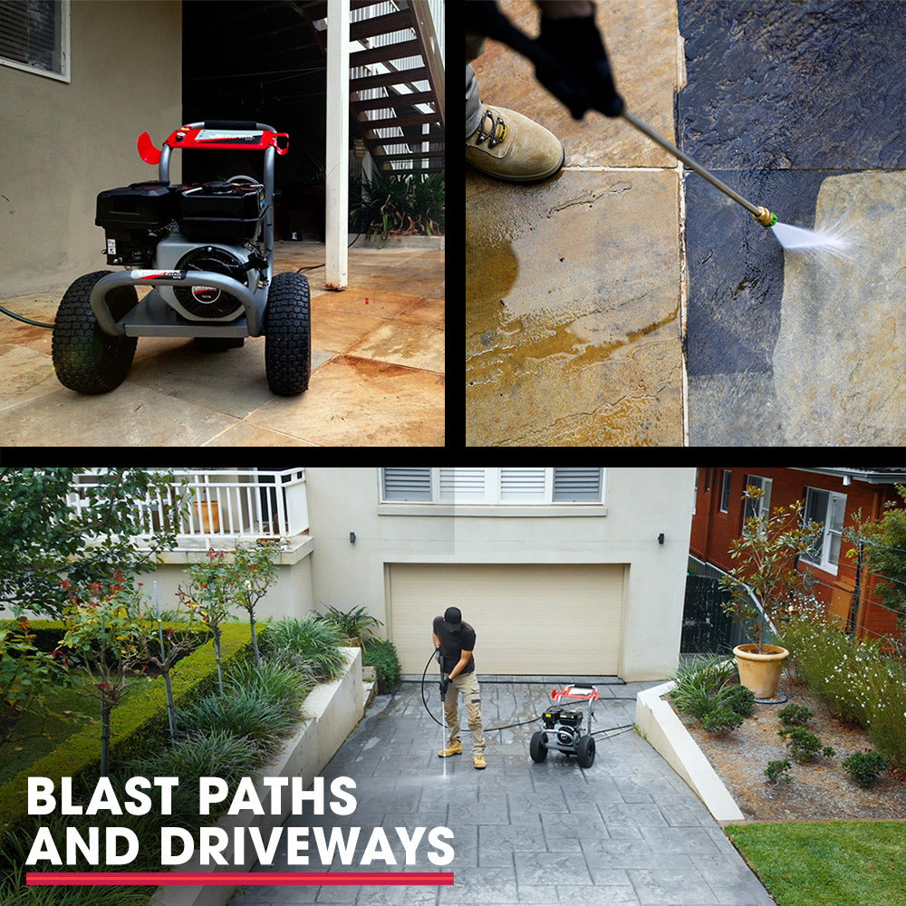 4800PSI Petrol-Powered High Pressure Cleaner Washer - TX770