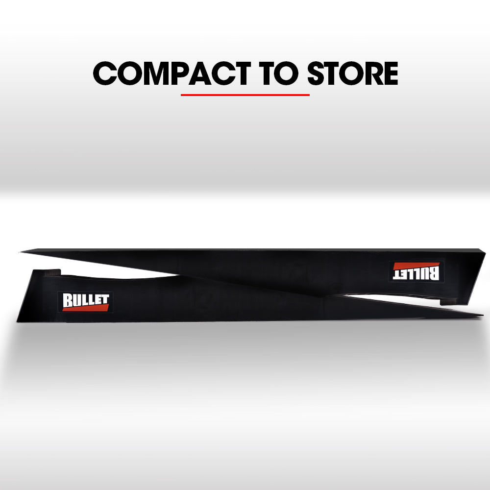 Heavy-Duty Low Profile Car Ramps, 3T Capacity, 0.065m Lift, 2-Pack