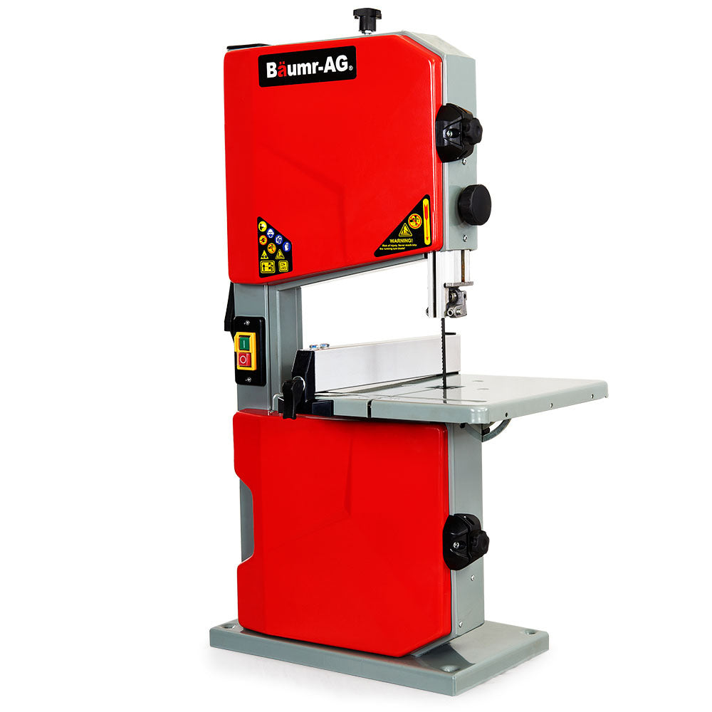 500W Benchtop Bandsaw with 0.115m Cutting Depth and Adjustable Table