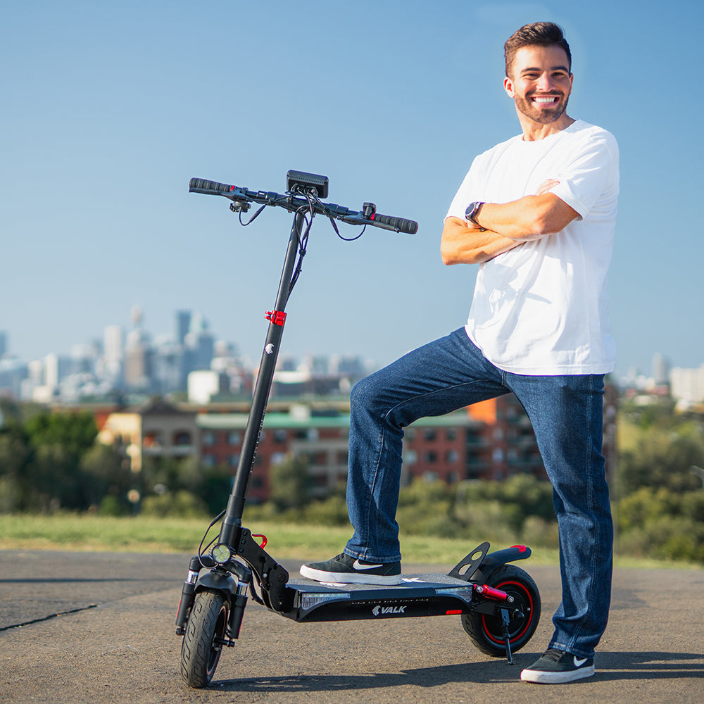 High-Performance Electric Scooter, 500W Motor, 50km Range, 40km/h, 0.25m Tyres