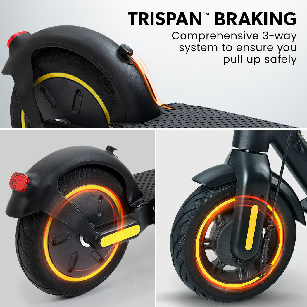 High-Performance Electric Scooter 500W, 15Ah, 40km Range, 18kg, Black/Yellow