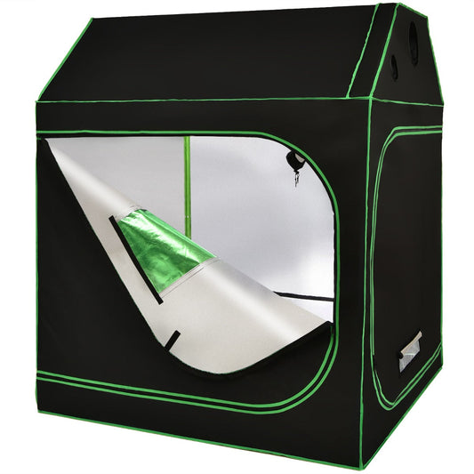 600D Oxford cloth grow tent with sturdy steel frame for durable indoor cultivation