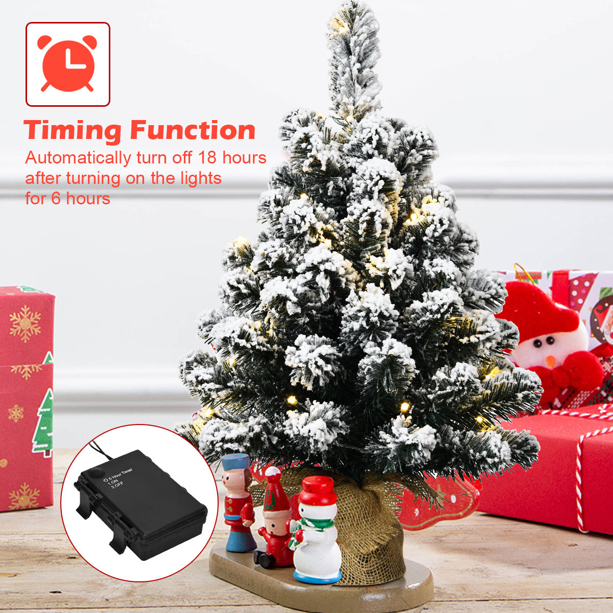 Pre-lit artificial tree suits homes, shops, hotels, offices, courtyards, and holiday parties