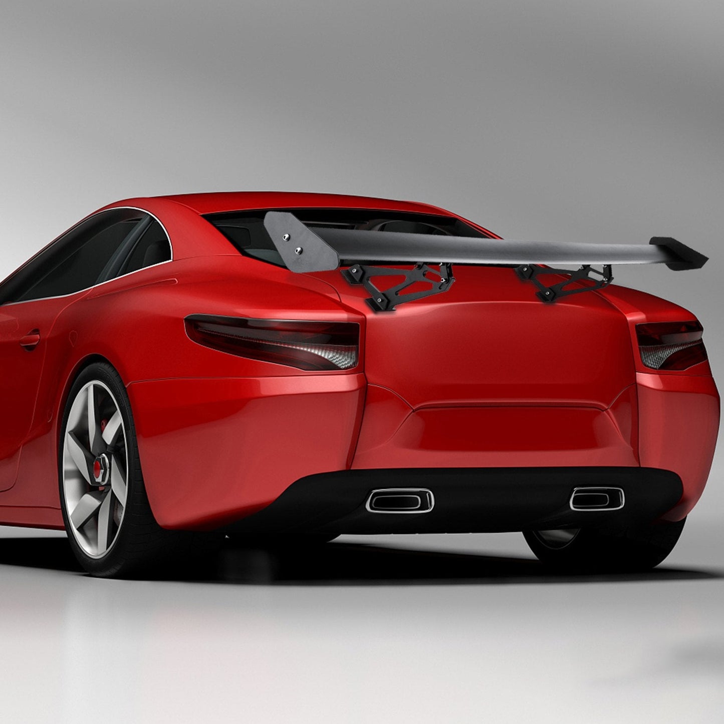 Adjustable Universal 1.1m GT Wing Car Spoiler - Lightweight Aluminum Alloy