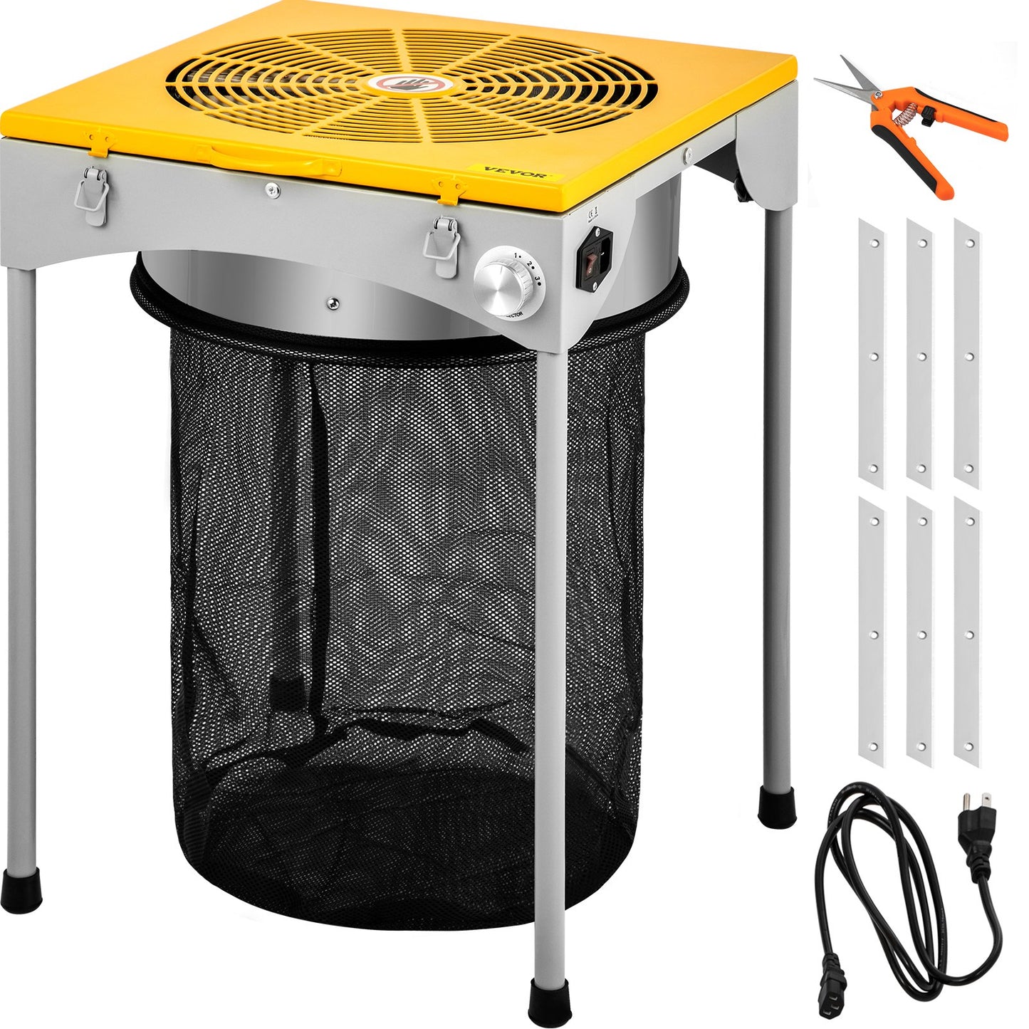 VEVOR Automatic Bud Trimmer, 18" Electric Trimmer, Stainless Steel Leaf Bud Automatic
