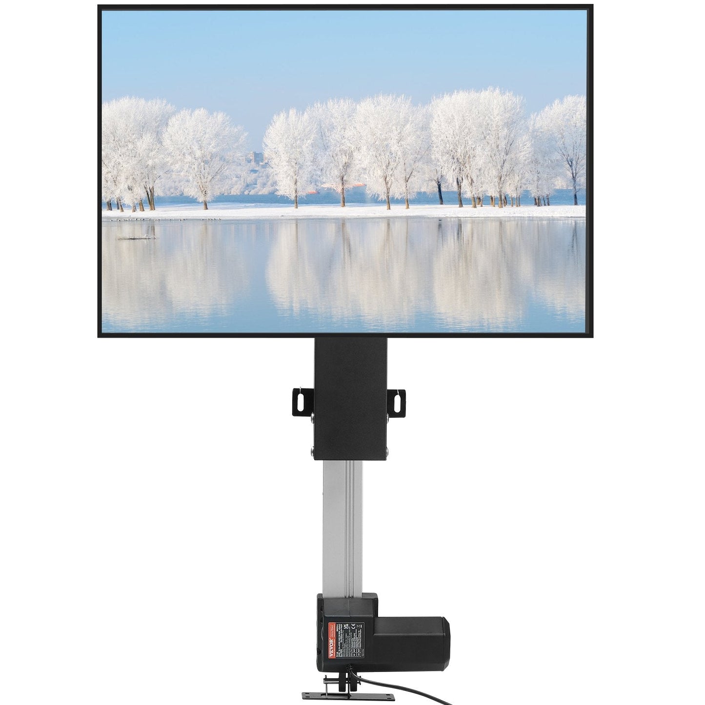 Automatic TV Lift Bracket with Remote, 0.71-1.27m Height Adjustable, 60kg Capacity