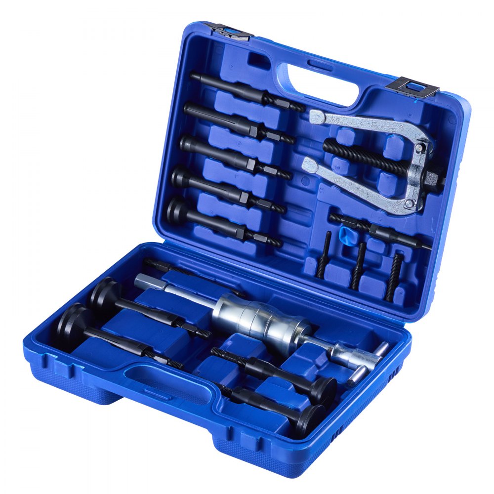 Bearing Press Kit, 52+16 Pcs, 2 in 1 Bushing Driver Tool & Bearing Press Kit, Race and Seal Driver Set with 49 Bushings, 10 Collets, Slide Hammer, Heavy Duty Removal Installation Set with Case