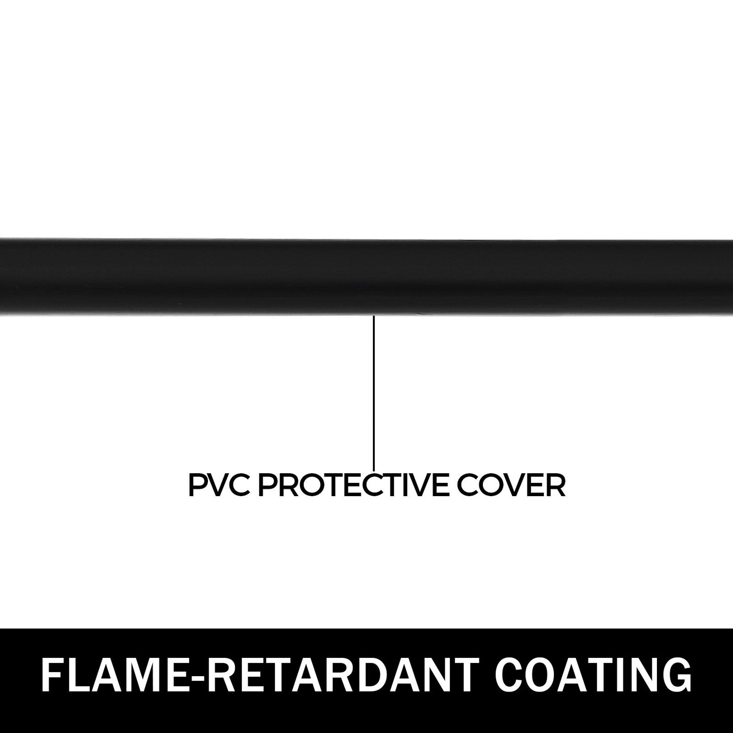 VEVOR 50Ft 50 Amp RV Power Cord Durable Heavy Duty RV Extension Cord Copper Wire