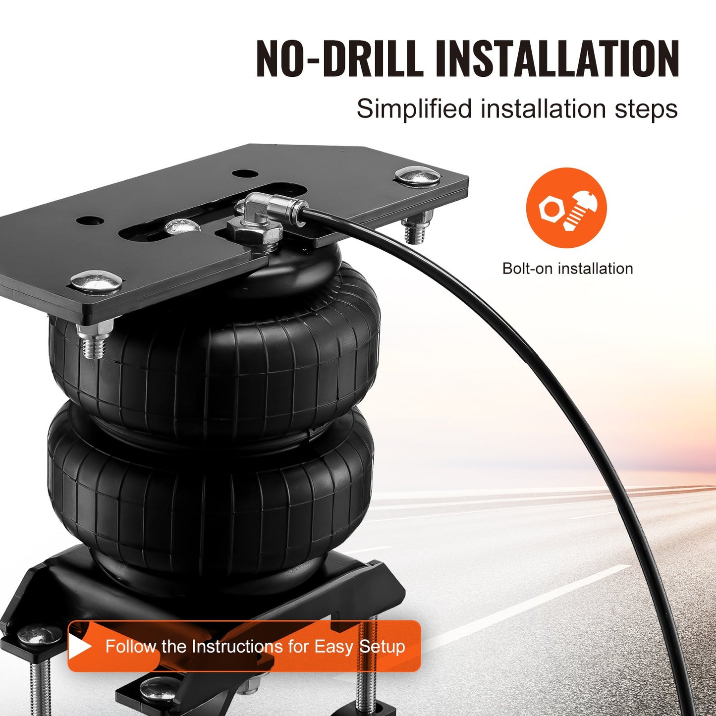 VEVOR Air Bag Suspension Kit, Air Springs Suspension Bag Kit Compatible with 2003-2013