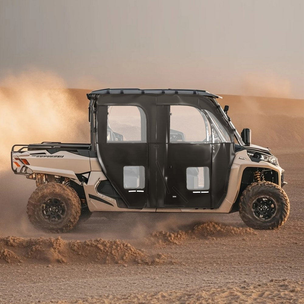 VEVOR UTV Cab Enclosure Upper Doors Set for CFMOTO Uforce 1000 XL 2022-2024