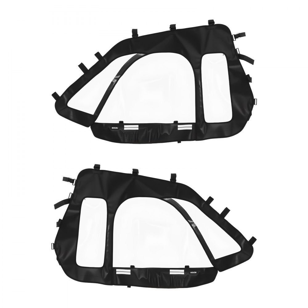 VEVOR UTV Cab Enclosure Upper Doors for Polaris RZR XP 1000/XP Turbo 2014-2023