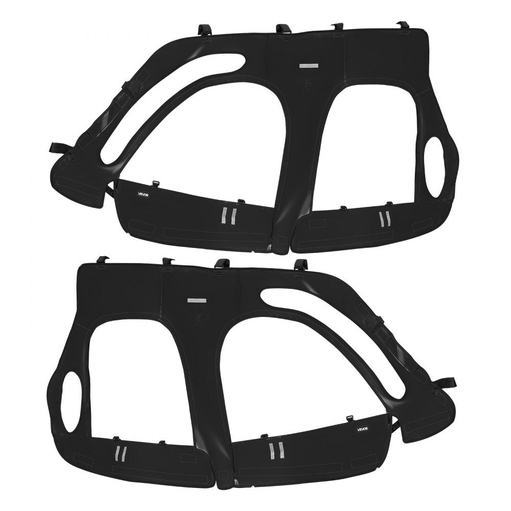 UTV Cab Enclosure Upper Doors Set for Polaris RZR XP4 1000/Turbo 2014-2023