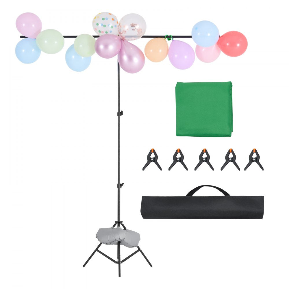 VEVOR Backdrop Stand Background Stand Kit 154 x 198 cm for Party & Photo Studio