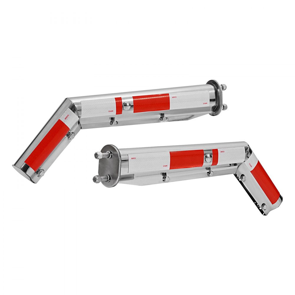 VEVOR Stainless Steel Angled Spring Loaded Mud Flap Hanger for Semi Truck 63.5mm