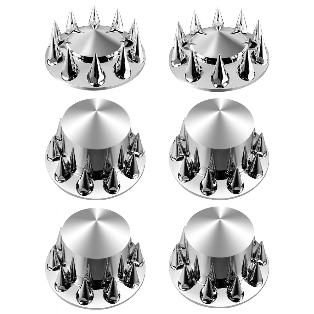 VEVOR Rear&Front Axle Cover Combo Kit ABS Lug Nut Covers with Nut Cover Tools
