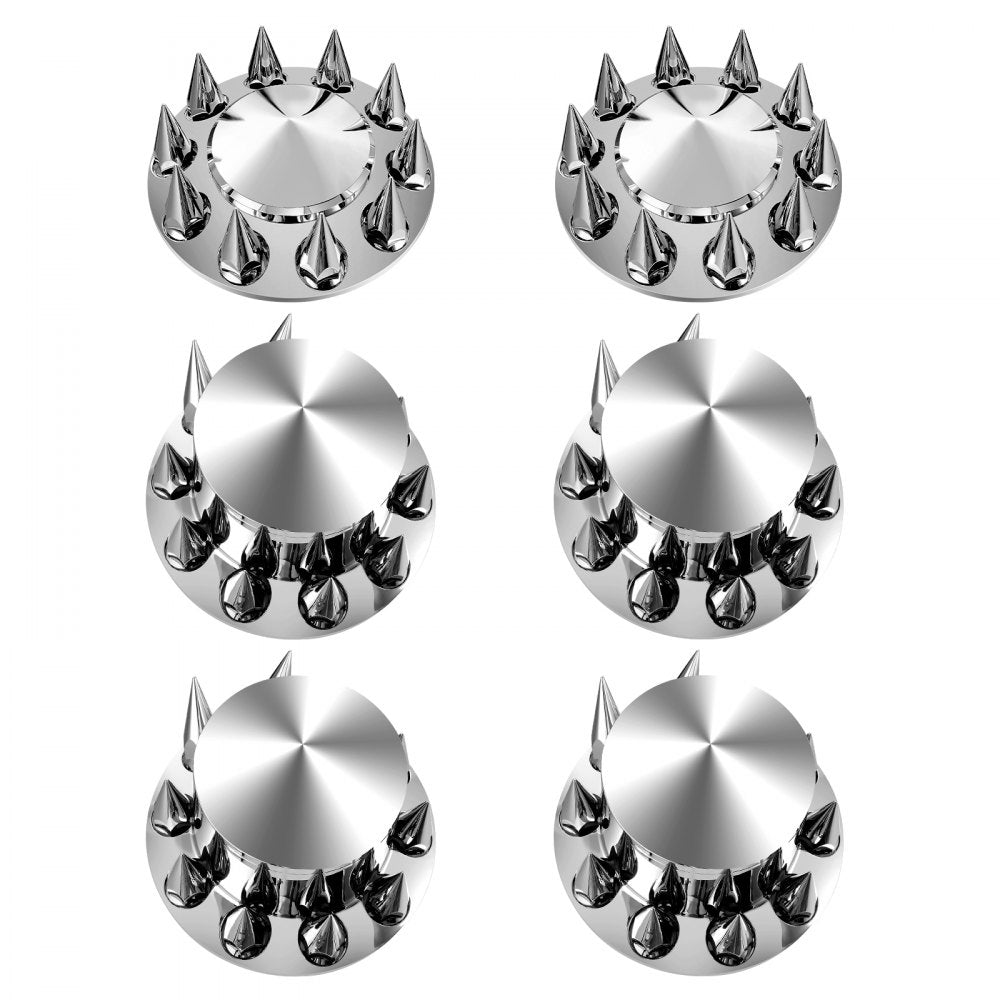 VEVOR Rear&Front Axle Cover Combo Kit ABS Lug Nut Covers with Nut Cover Tools