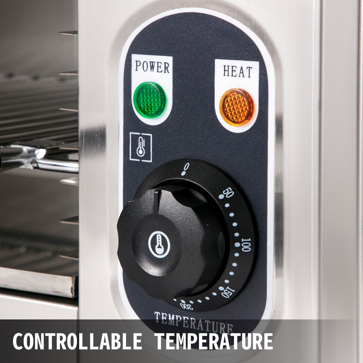 VEVOR Salamander Broiler Adjustable Grid Salamander Oven Wall Mounted Salamander