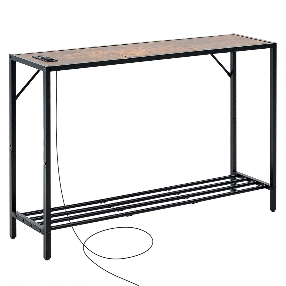VEVOR Narrow Console Sofa Table Couch Table 106 cm for Entryway & Living Room