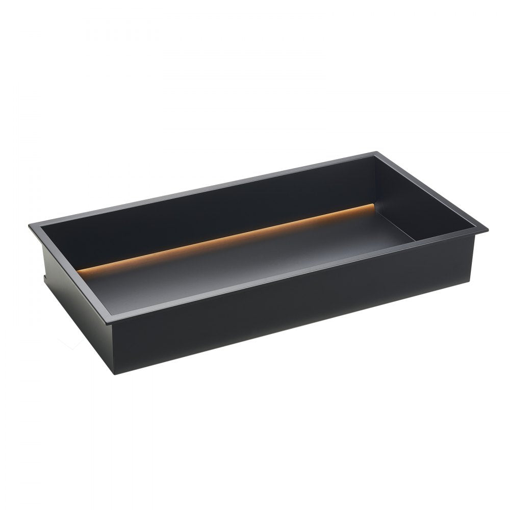 VEVOR Shower Niche 33.0x63.5x10.2 cm Recessed Shelf W/ LED Strip Stainless Steel