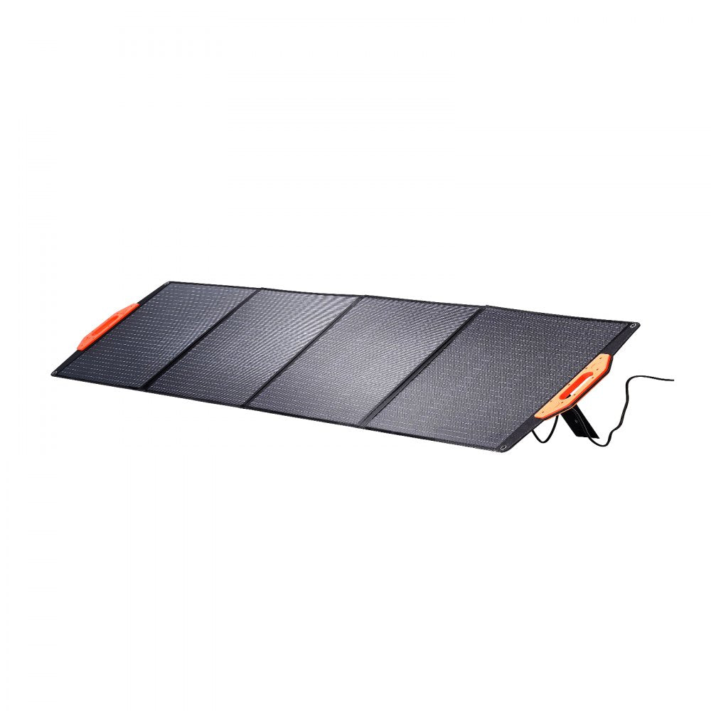 VEVOR Portable Monocrystalline Solar Panel 200W Foldable ETFE Solar Charger kit