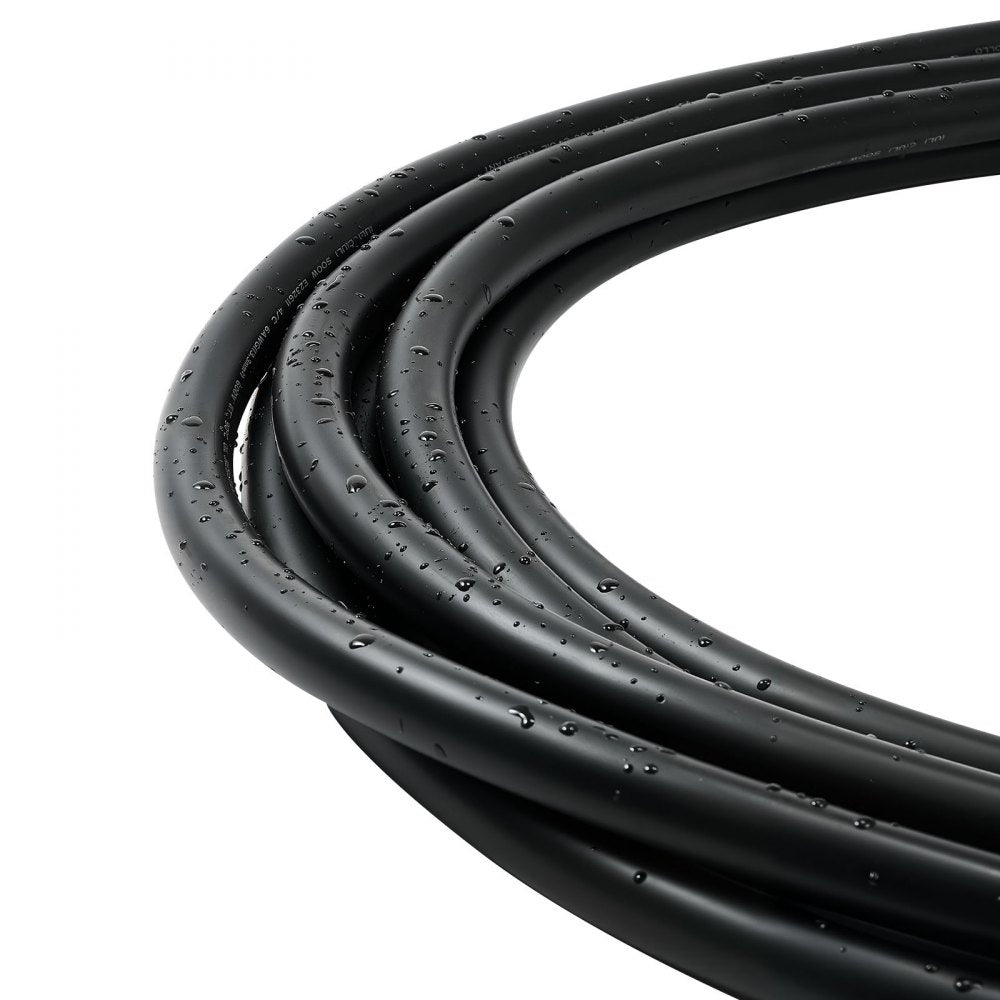 VEVOR 15.24 m 10AWG Premium Electrical Power Cable Copper Extension Cord Wire
