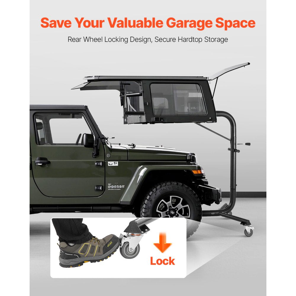 VEVOR Hard Top Removal Lift for Jeep Wranglers YJ TJ JK JL & 4XE Ford Bronco