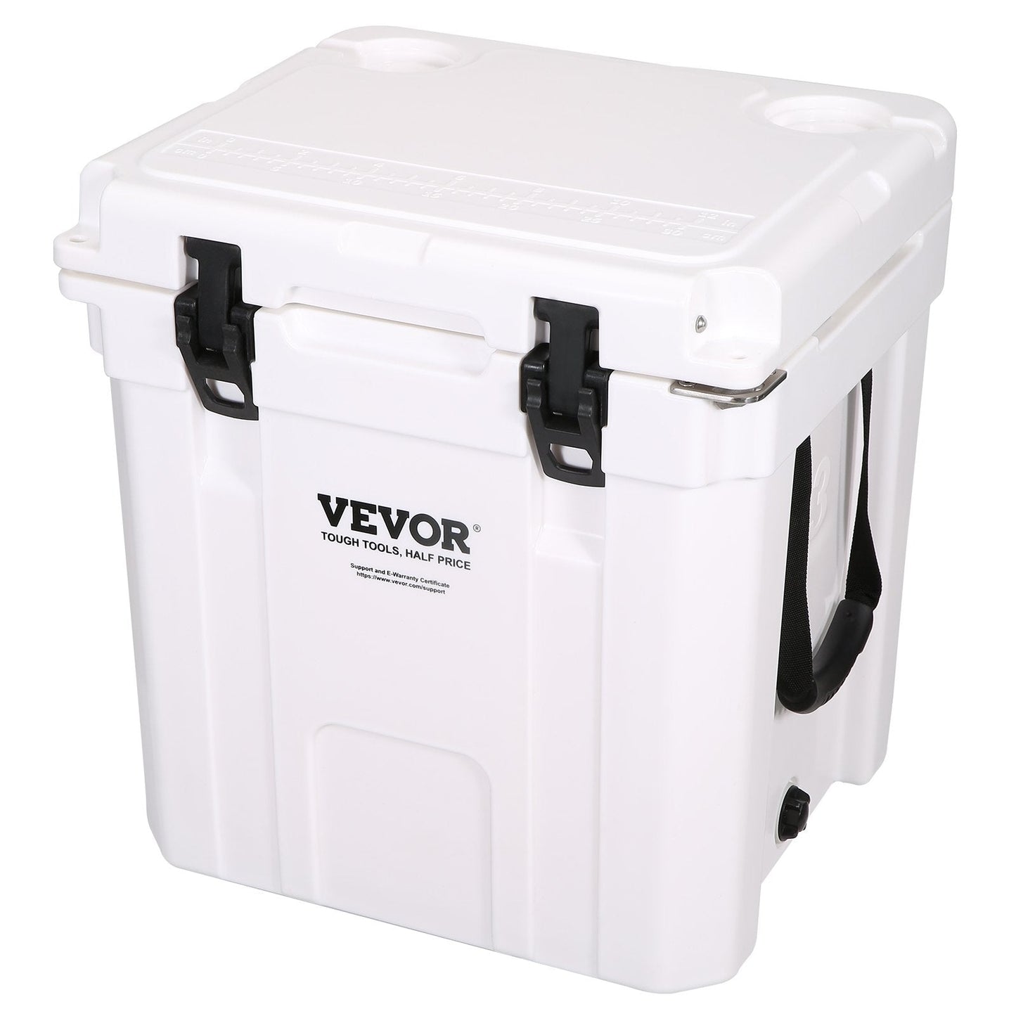 Insulated 31L Portable Cooler, Holds 35 Cans, 8kg, Ice Retention for 6 Days