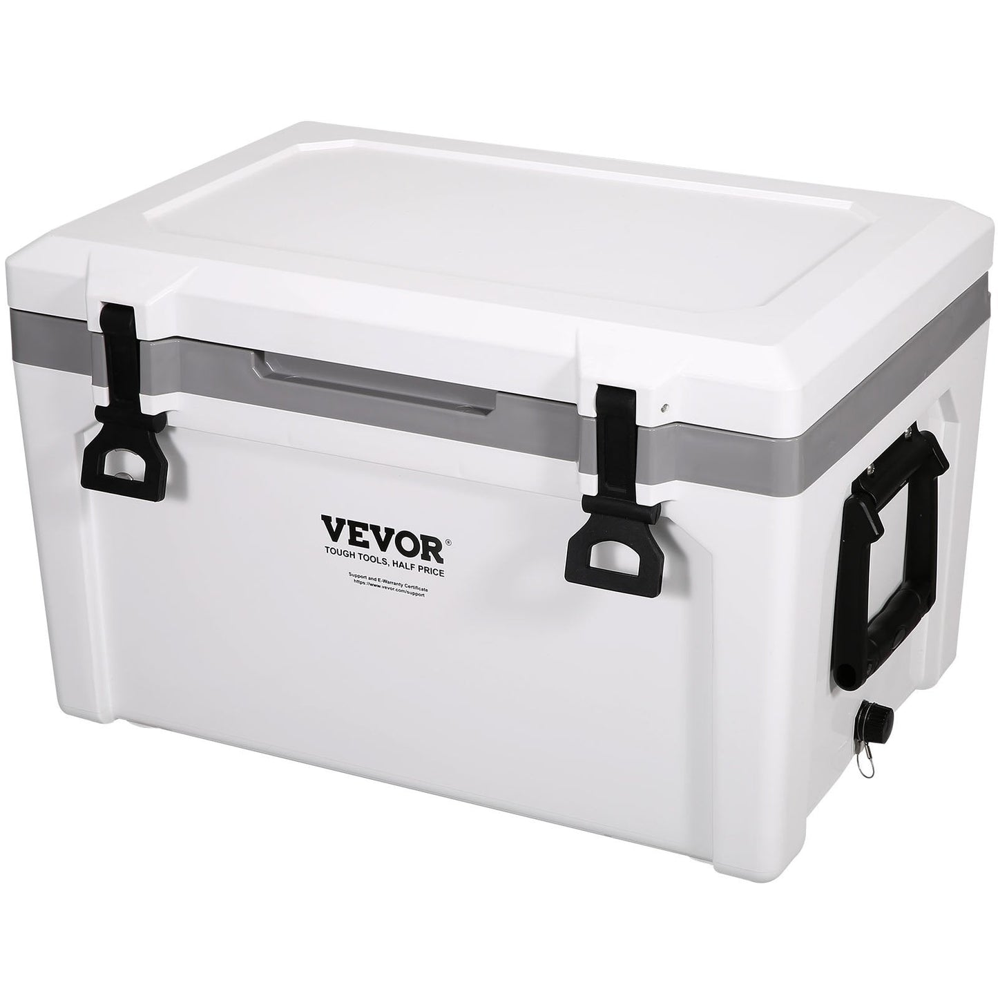Insulated Portable Cooler, 49L, Holds 50 Cans, Keeps Ice for 6 Days, 9.3 kg
