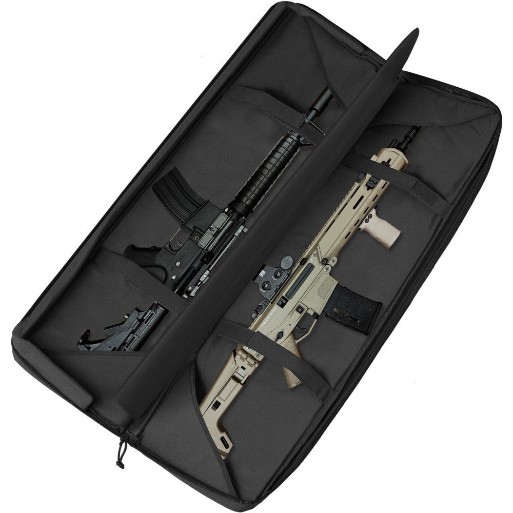 VEVOR Rifle Bag 36 inch Tactical Double Long Gun Bag for 2 Rifles & 2 Pistols