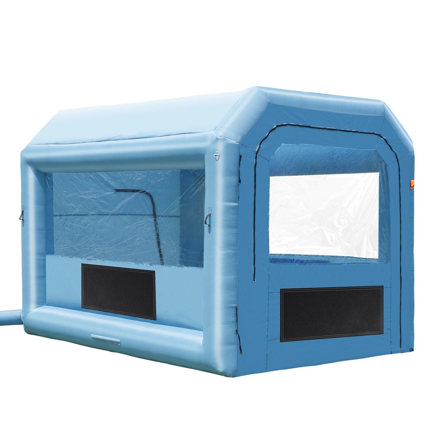 Portable Inflatable Paint Booth with 750W Blower, 4 x 3 x 2.75m - Car & Bike Use