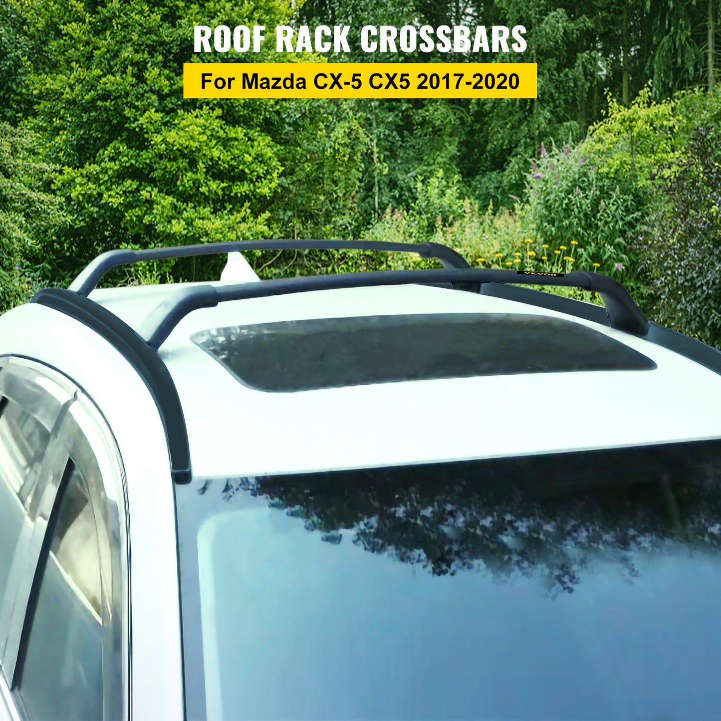 VEVOR Roof Rack Compatible with Mazda CX-5 CX5 2017 2018 2019 2021 4PCS Roof Rack