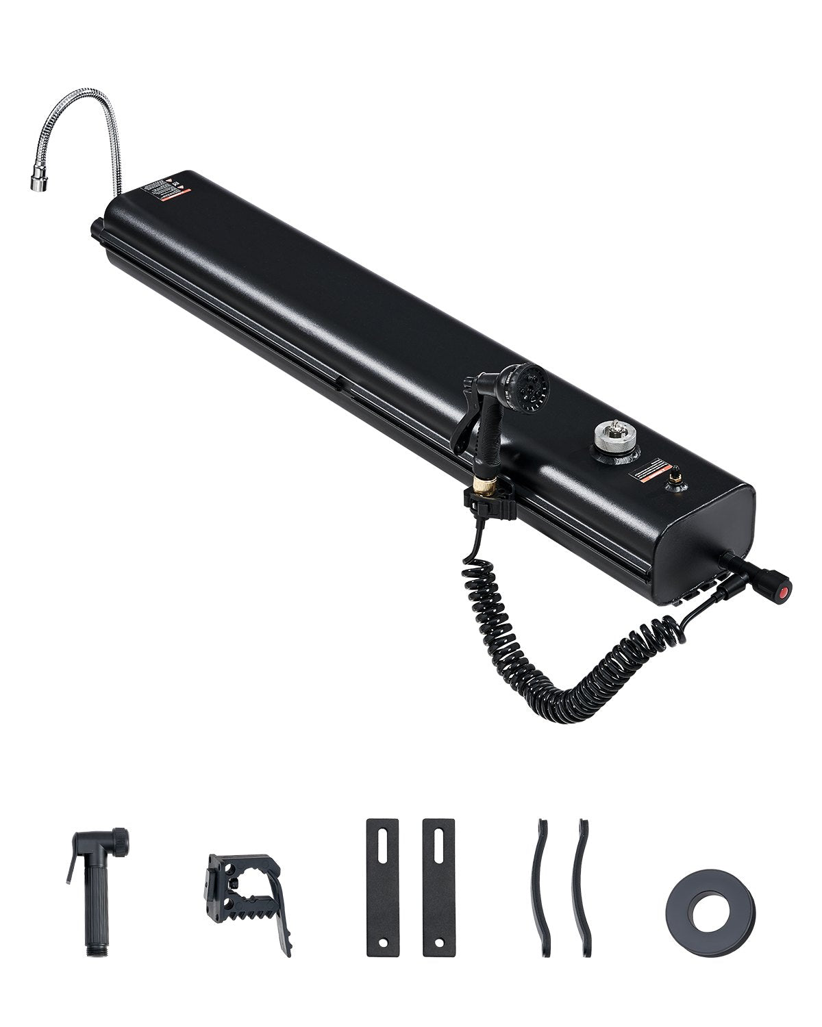 VEVOR 4.5 Gal Roof Rack Water Tank Portable Water Tank with Splash-Guard Panel