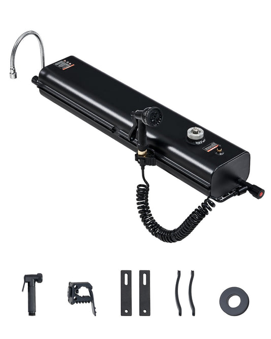 VEVOR 4 Gal Roof Rack Water Tank Portable Water Tank with Splash-Guard Panel