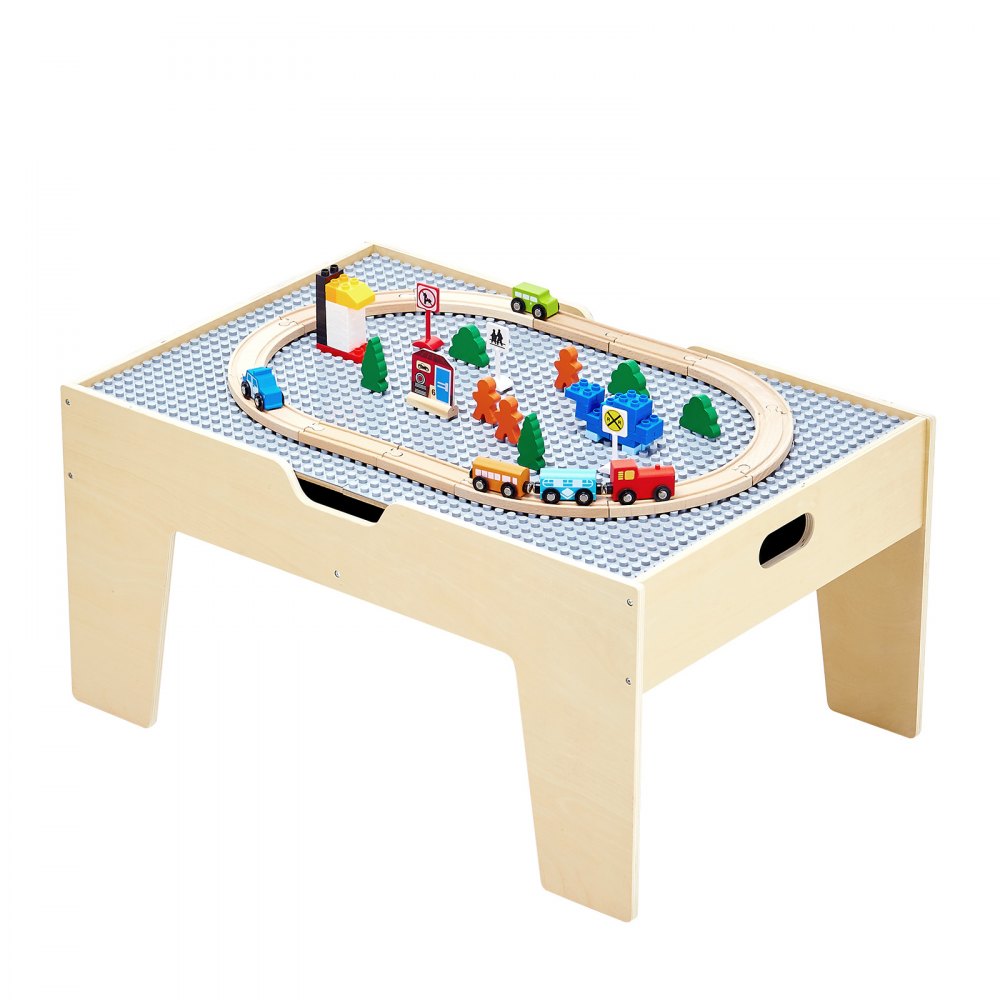Multi-Purpose Activity Play Table 290 Building Bricks & 30 PCS Accessories