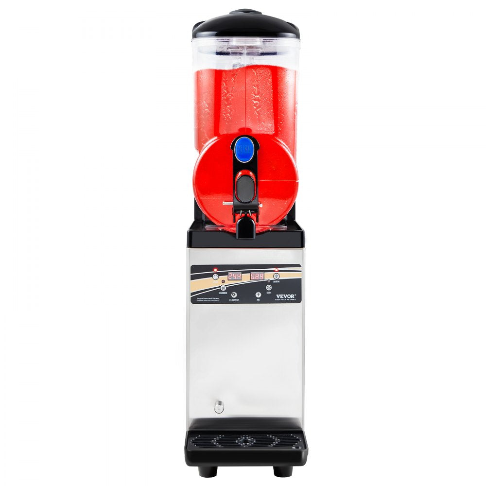 VEVOR Commercial Slushy Machine 15L Margarita Smoothie Frozen Drink Maker