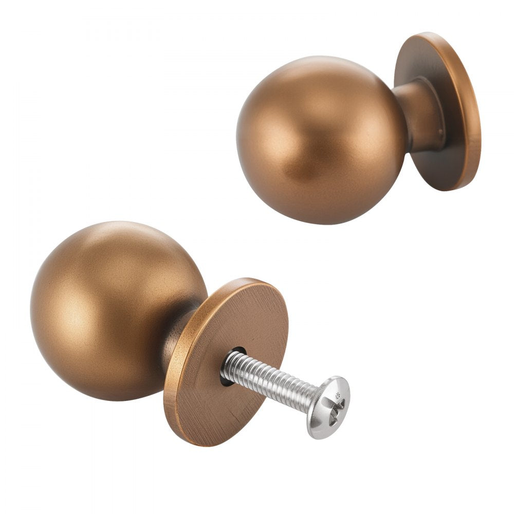Cabinet Knobs Drawer Kitchen Pulls 12 Pack 25 mm Round Handle Zinc Alloy
